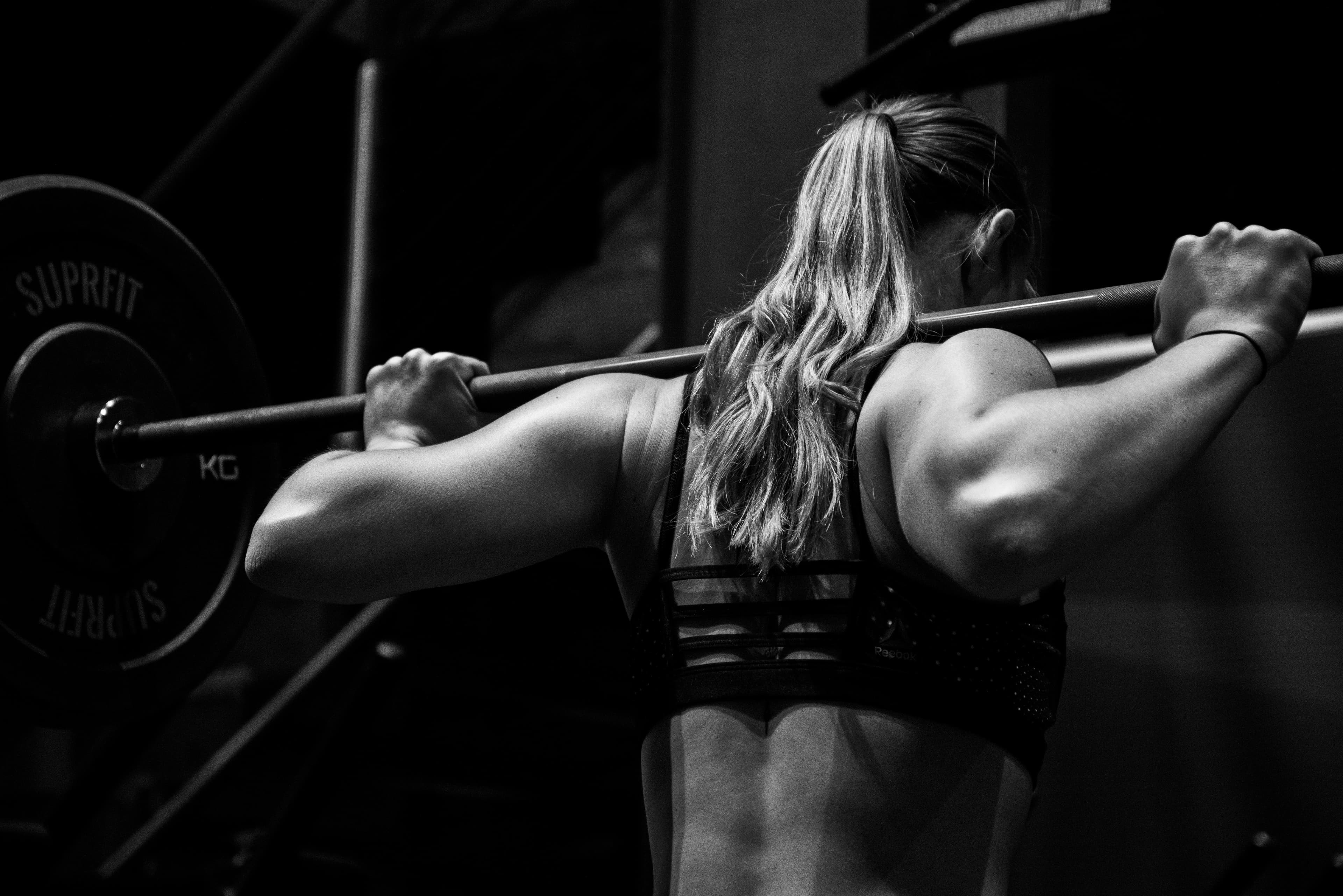 Athlete training in XF Athletics gear